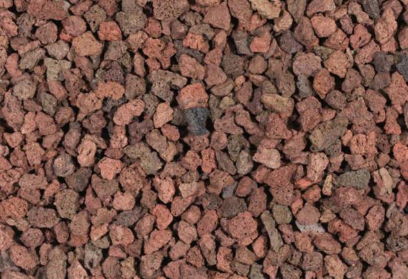 Lava - deel van de ondergrond van een manegebodem